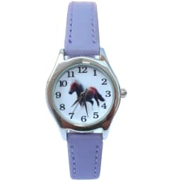 Cute Girl Ladies Watch Kids Watches Horse Leather Quartz Student Kids Animal Cartoon Children Wristwatch Gifts