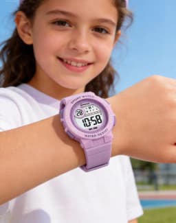 OHSEN Kids Sport Watches 30M Waterproof Pink Silicone Electronic Wristwatch Stopwatch Children Digital Watch For Boys Girls