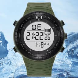 Electronic Watch for men Boys Student Teen Waterproof Alarm Clock Outdoor Sports Watch Multifunction LED Digital Wristwatch Gift