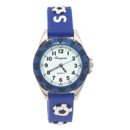 High Quality New Fashion Color Cartoon Football Students Children Watch Quartz Watch Electronic Wristwatch Gifts Boys Watches