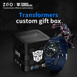 ZGO Transformers Kids Watch for Boys, Multifunctional Sports Waterproof Luminous Watch for Students, Gift 5371