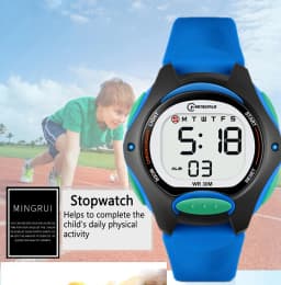 Kids Sport Watches Alarm Stopwatch Children Digital Watch For Boys Girls 30M Waterproof Military Student Electronic Wristwatch