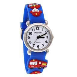 Cute Boy Girls Watches Kids Gifts Children Watch Little Kid Watch Silicone Quartz Fireman Sport Watches Kids Watches Boys