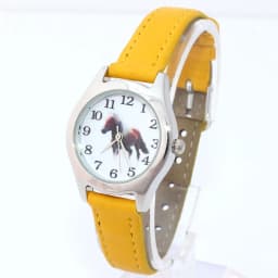 10 Colors Leather Cute Lovely Girl Ladies Women's Watch Children's Gifts Horse Quartz Student Kids Animal Wristwatch Boy Watches