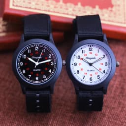 2026 CYD New Famous Brand Men Children Boys Girls Fashion Cool Quartz Saber Watches Students Kids Canvas Electronic Wristwatches