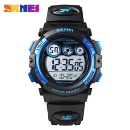 SKMEI 1451 Children Digital Shockproof Watch for Kids Color Alarm Sport Electronic Waterproof Boy Girl Wristwatch Military 1548