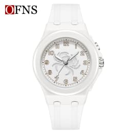 OFNS New 6106 Fashion Student Quartz Watch with Twelve Constellation Pattern Waterproof Night Light Student Quartz Watch 2025