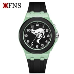 OFNS New 6106 Fashion Student Quartz Watch with Twelve Constellation Pattern Waterproof Night Light Student Quartz Watch 2025