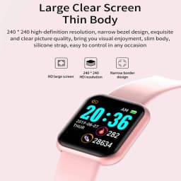2025 New Digital Watches Smart LED Boys Sports Kids Student Childrens Watch Fashion Men Smartwatch Girl Clock Women Bracelet D20