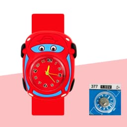 Cartoon Children Watch Baby Learn Time Toy Kids Slap Watches Boys Girls Christmas Gift for Kid Aged 1-15