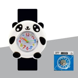 Cute Kids Slap Watches Cartoon 3D Animal Silicone Children Watches Student Clock Baby Kindergarten Prize Gifts