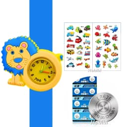 Cute Candy Color Children's Cartoon Watch Baby Study Time Toy Bracelet Kids Watches for Boys Girls Birthday Gift Clock
