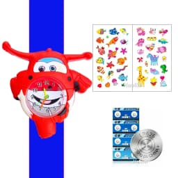 Cute Candy Color Children's Cartoon Watch Baby Study Time Toy Bracelet Kids Watches for Boys Girls Birthday Gift Clock