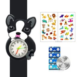 Cute Candy Color Children's Cartoon Watch Baby Study Time Toy Bracelet Kids Watches for Boys Girls Birthday Gift Clock