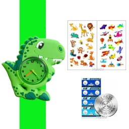 Cute Candy Color Children's Cartoon Watch Baby Study Time Toy Bracelet Kids Watches for Boys Girls Birthday Gift Clock