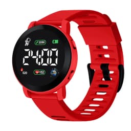 Electronic Watches Set for Kids Sport Digital Children Clock Set Silicone Strap LED Display Kids Watch Girls Boys Wristwatch