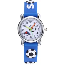 Kids Watches 3D Football Silicone Band Children Quartz Wristwatch Fashion Waterproof Sports Watch Clock for Boys Girls Students