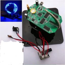 New DIY Spherical Rotating LED Kit POV Soldering Training Kit Upgraded Version