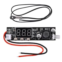 12V 2A DC PWM 2-3 Wire Fan Temperature Control Speed Controller Driver Module for Chassis Computer Noise Reduction Module