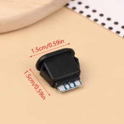 USB Waterproof Connector Type-C Tail Plug Interface Connector 5A 20V High Current Fast Charging Jack Port USB-C Charger Plug