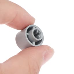 5Pcs Plastic Half Shaft Knob Diameter 15.8mm Height 17mm Potentiometer Encoder Knob D-Shaped Inner Hole