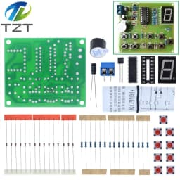 Eight Person Responder Diy Kit 8 Channel Answering Teaching Practice Welding CD4511 8Bit Answer Device Suite Electronic Training