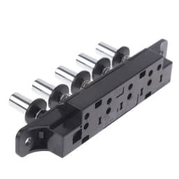 1Pcs Five Position Plug In Button Switch Range Hood Five Gear Piano Key Switch
