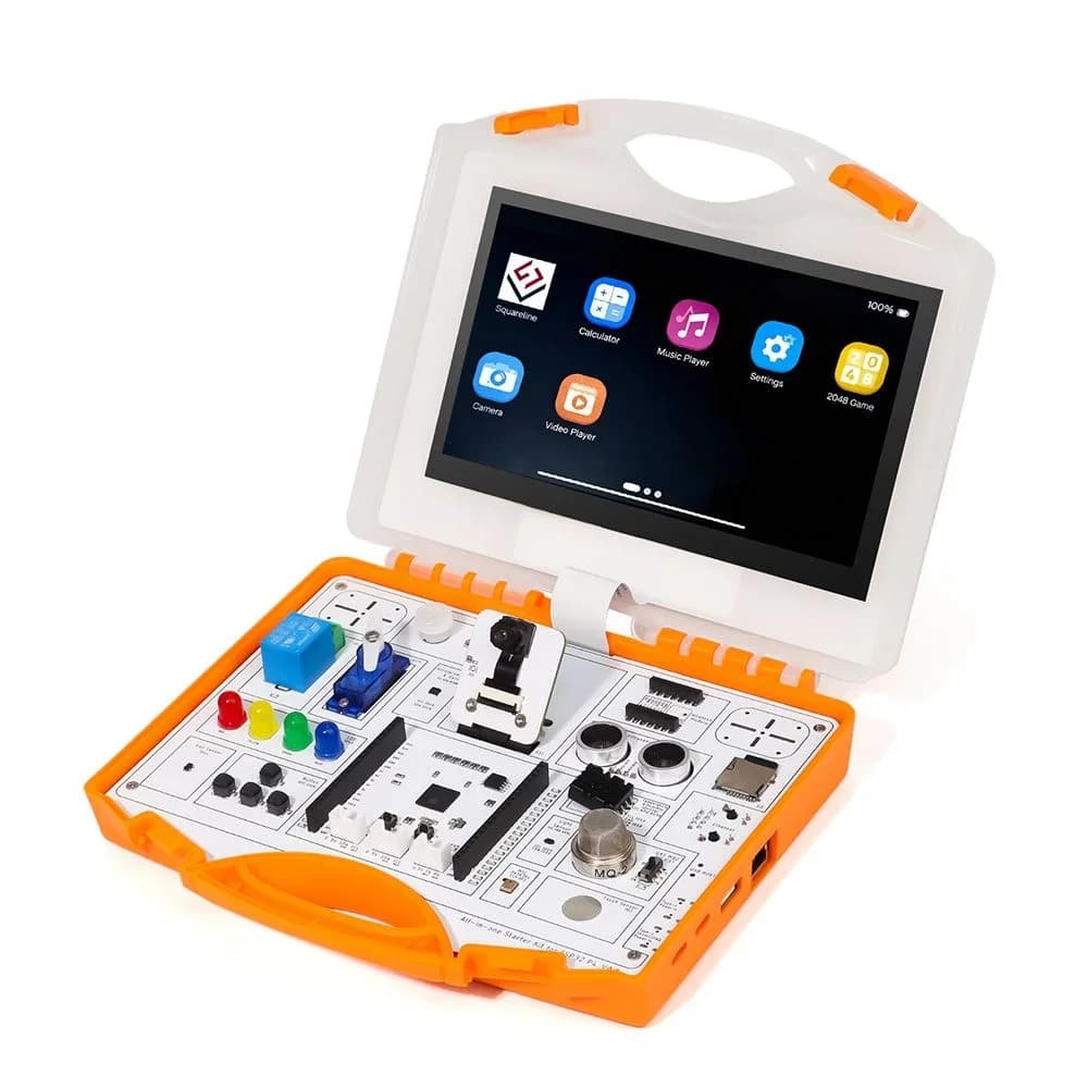 ESP32-P4 Starter Kit All-in-one Design For ESP32 DIY Electronic 16 Modules and AI Lessons Supports C/C++ Programming