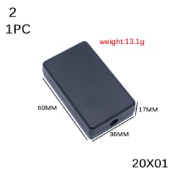 70/100mm DIY Housing Instrument Storage Case White Black Waterproof Enclosure Boxes Electronic Project Box