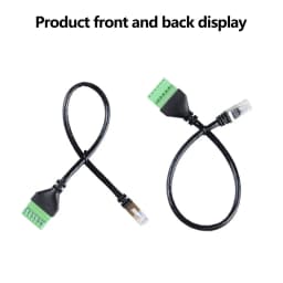 RJ12 6P Male to 6 Pin Screw Terminal Adapter Cable RJ12 to Terminal Block Breakout Cable 0.2M 0.3M 0.5M 1M 2M 4M 5M