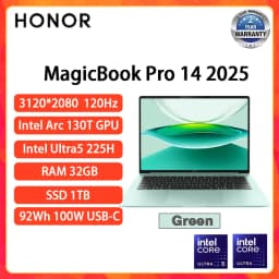 NEW Honor MagicBook Pro 14 Laptop 14.6-inch U5-125H 16G/24G 1T 3.1K Screen 92Wh Computer PC Notebook Ultrabook