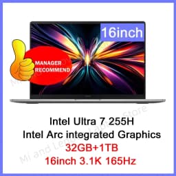 【World Premiere】REDMI Book Pro 16 2025 Ultra5-225H/Ultra7-255H 32GB+1TB 2.5K/3.1K 120Hz/165Hz Grey