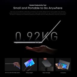 CHUWI MiniBook X Laptop Tablet 2 In 1 Intel U300/N150 10.51" FHD IPS Screen 16GB / 12GB RAM 512G SSD Windows 11 Notebook PC