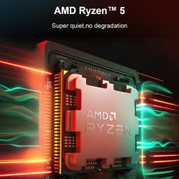 Ninkear A15 Laptop AMD Ryzen 5 5500U 16GB RAM 512GB SSD 15.6 inch IPS Metal Body Windows 11 WiFi6 Fingerprint 65W Fast Charge Business Office Gaming Notebook