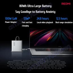 Xiaomi Redmi Book 16 2026 Laptop 16" 2.5K 120Hz Intel Core Ultra 5 125H 16GB+1TB SSD Win11PRO Office Notebook 80Wh Battery