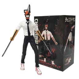 14cm Chainsaw Man Anime Figure Power/Denji Action Figure PVC Chainsaw Man Noodle Stopper Figurine Adult Collection Model Toys