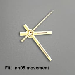 24.5mm S Logo Sunray Dial Fit NH05 Japan Movement Green Luminous High Quality Watch Modification Accessories