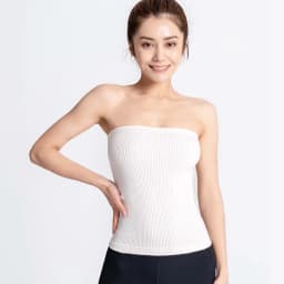Women's Sexy Backless Chest Wrap Top Strapless Anti-Flash Cotton Woven Sleeve Tight Bottoming Short Section Design