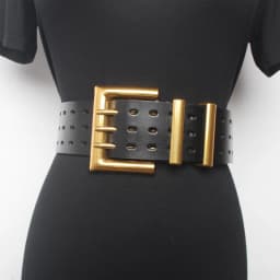 Women's Runway Fashion Genuine Leather Gold Buckle Cummerbunds Female Dress Corsets Waistband Belts Decoration Wide Belt R1520