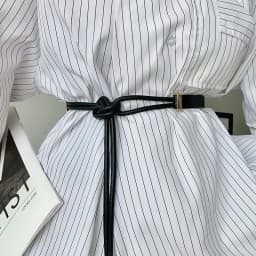 PU Leather Knotted Belt for Women Vintage Thin Waistband Female Fashion Simple Dress Shirt Decorative Girdle Waist Straps