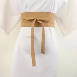 Cotton Linen Hanfu Belt Waistband Women Kimono Obi Hanfu Dress Decor Waist Belt Cosplay Accessories