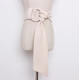 Women's Runway Fashion Faux Suede Leather Cummerbunds Female Dress Corsets Waistband Belts decoration Wide Belt R1685