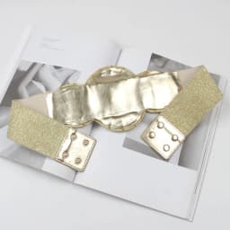 Women's Runway Fashion Vintage Elastic Cummerbunds Female Dress Corsets Waistband Belts Decoration Wide Belt R1939