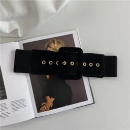 Women's Elastic Belt Fashion Corset High Quality Wide Belts For Woman Waistband Luxury Brand Dress Stretch Trouser Belts DT076
