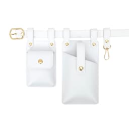 Luxury Designer Men Belt Bags Women Phone Bag High Quality Soft PU Leather Unisex Fanny Bag Waist Pack Men Bag With Key Buckle