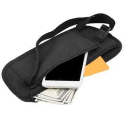 Running Waist Bag, Invisible Travel Waist Bag, Passport, Money Belt Bag, Hidden Safe Wallet, Gift Bag, Money Bag
