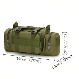 Outdoor Portable Waist Bag, Bicycle Bag, Durable Versatile Crossbody Bag, High Quality Nylon Chest Bag With Adjustable Strap