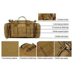 Outdoor Portable Waist Bag, Bicycle Bag, Durable Versatile Crossbody Bag, High Quality Nylon Chest Bag With Adjustable Strap