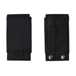 1Pc Outdoor Molle System Tactical Camouflage Mini Nylon Waist Pack 6in Phone Holder Sport Waist Bag Outdoor Sports Phone Bag
