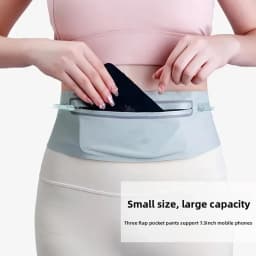 Running Sports Fanny Pack Outdoor Sports Lightweight Waterproof Invisible Anti-Theft equipment Men's and Women's Multi-Function